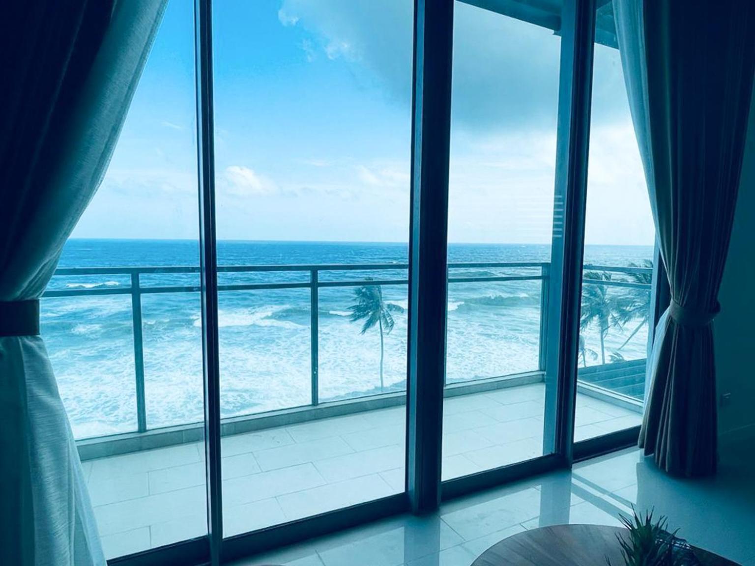 Hasara Oceanfront Apartments Galle Eksteriør bilde